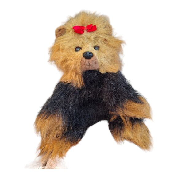 Ty Classic Collection Realistic Yappy the Yorkshire Terrier 1997 Plush Yorky Dog - Picture 2 of 9